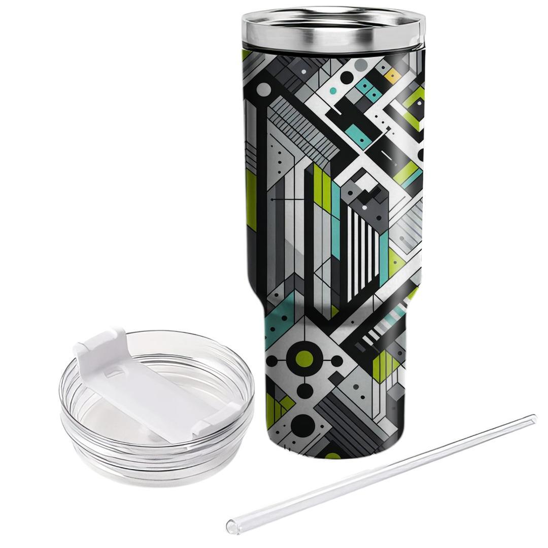 Contemporary Urban Pattern  Custom Tumblers