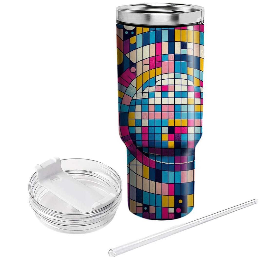 Retro Disco Dance Floor  Tumbler Cups