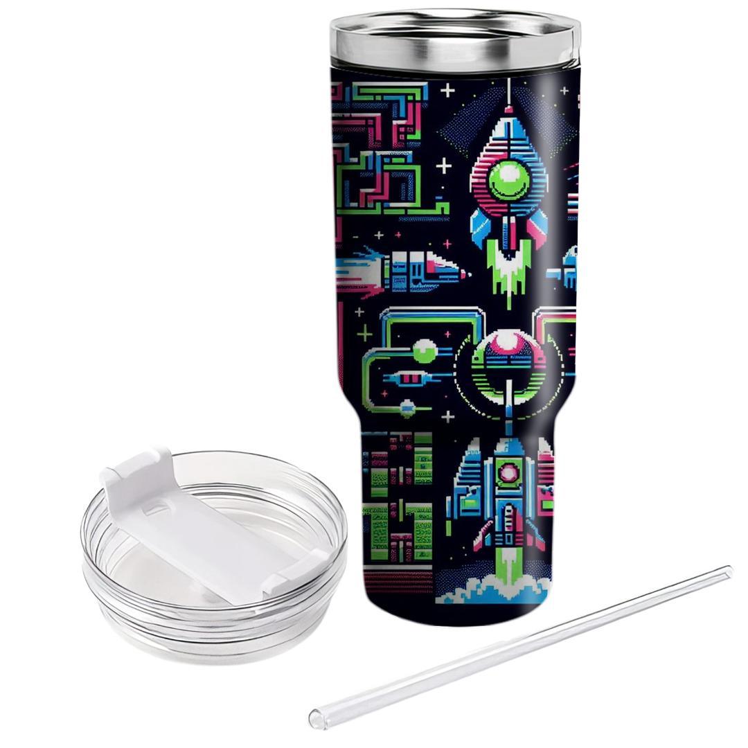 Digital Arcade  Personalized Tumblers