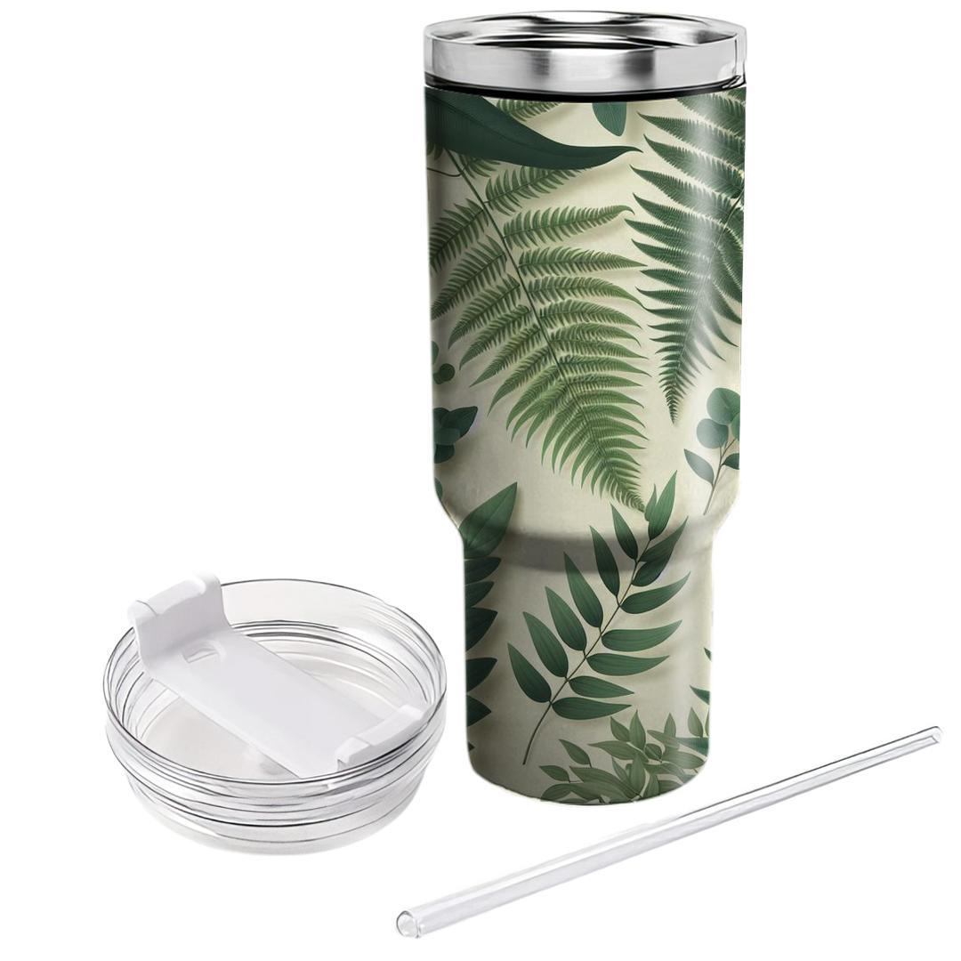 Elegant Foliage  Unique Tumblers