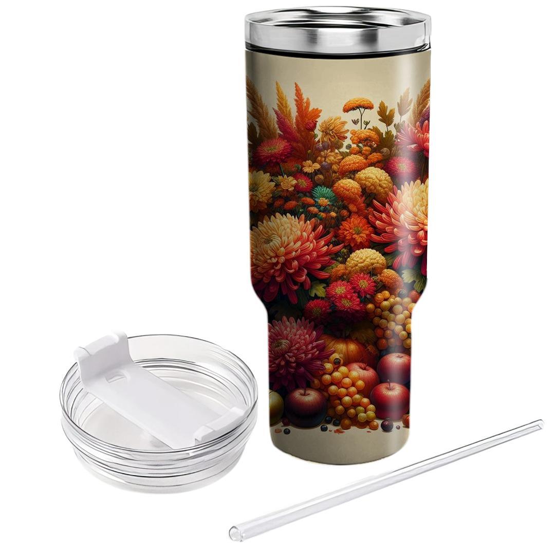 Autumn Orchard Blooms  Unique Tumblers