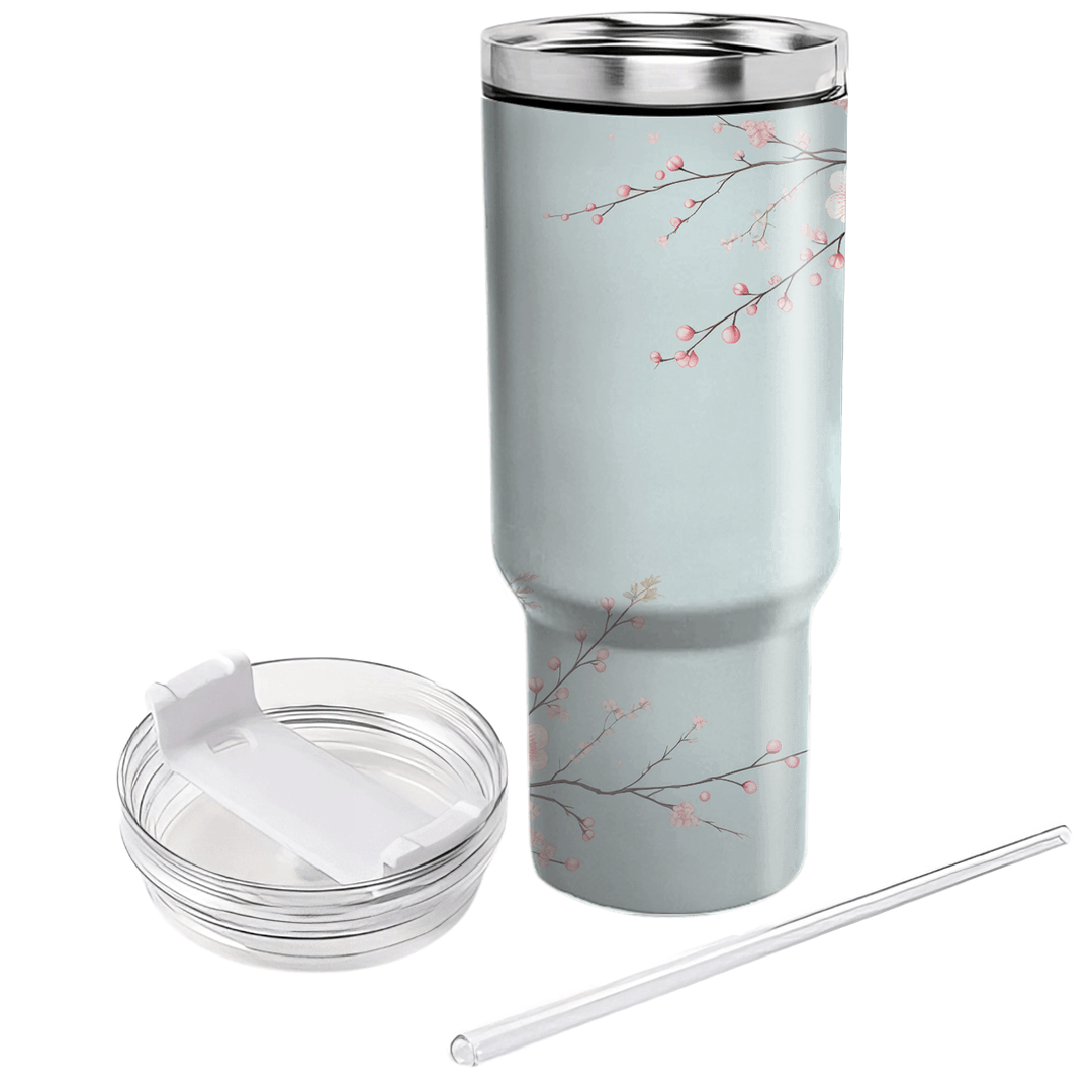 Cherry Blossom Delight  Tumblers With Lids