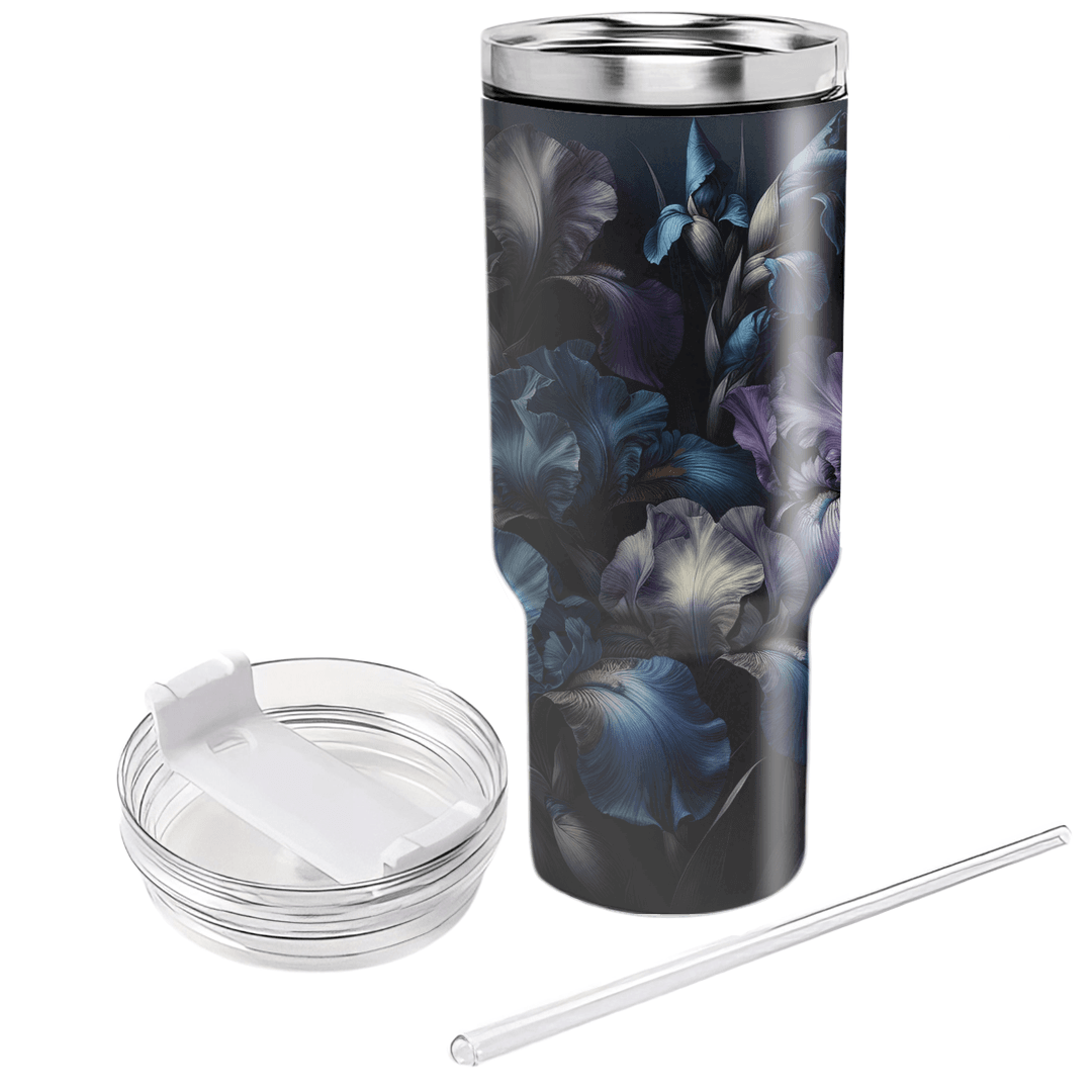 Dramatic Iris Dance  Tumblers With Lids