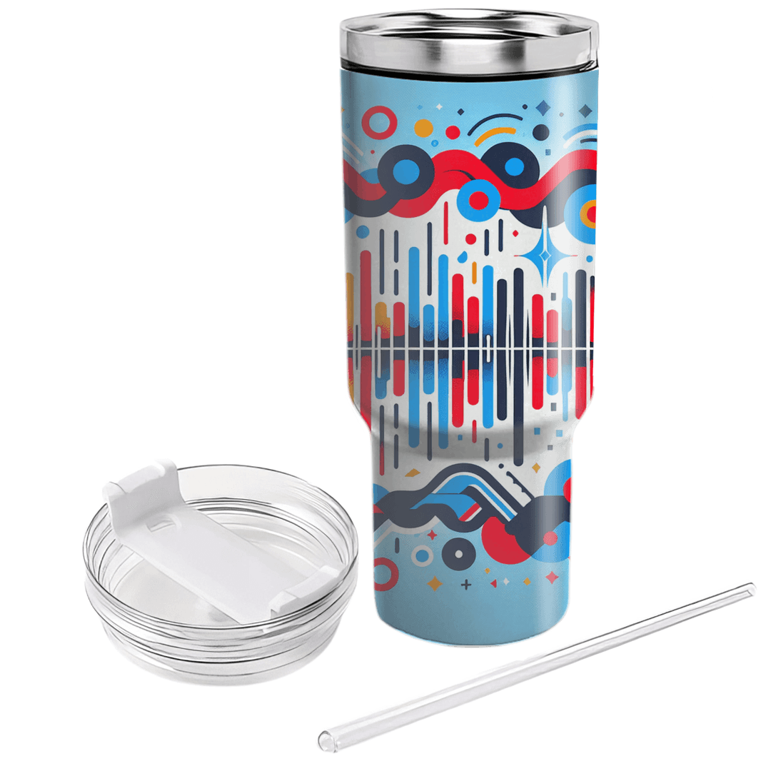 Sonic Sound Waves Travel Tumblers