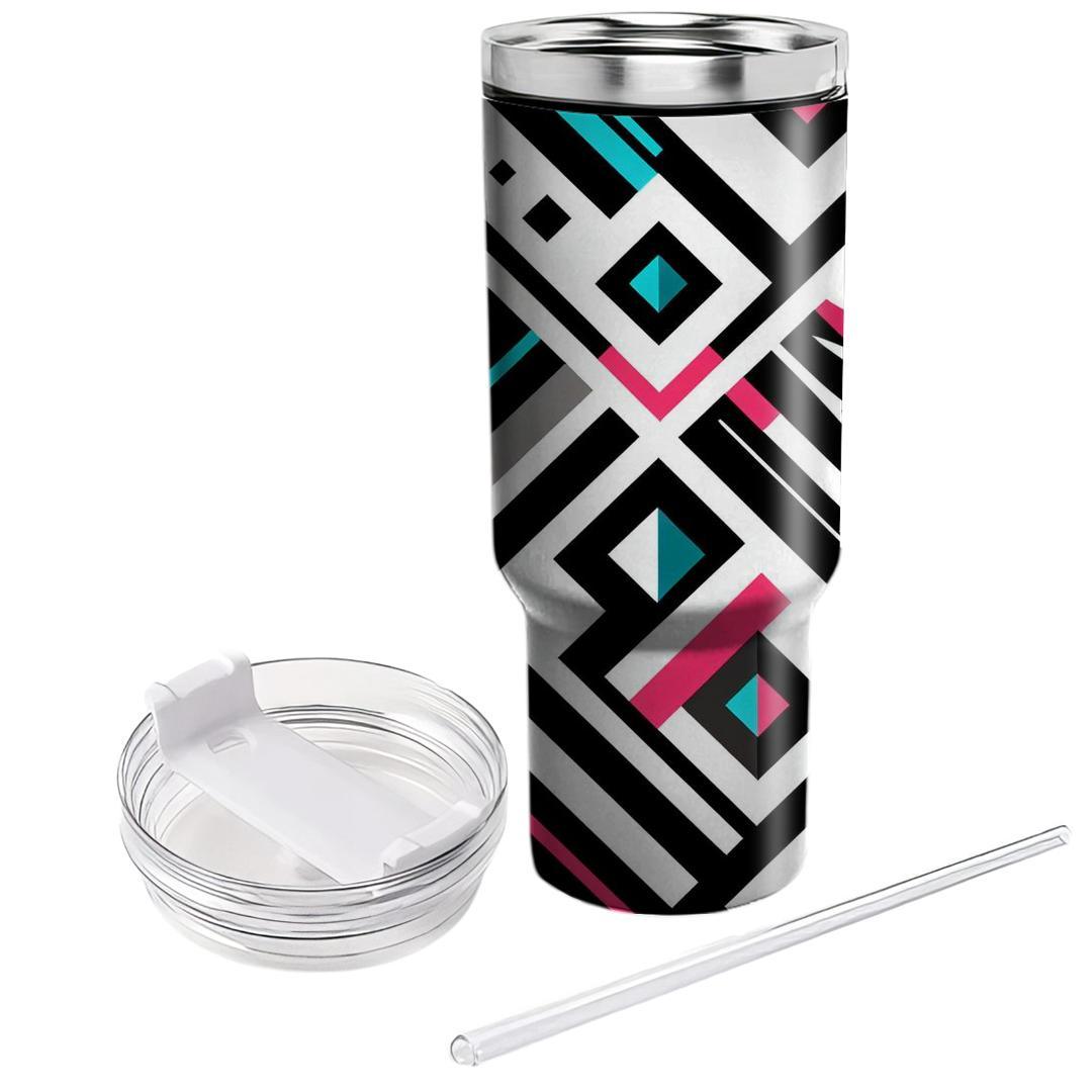 Diamond Check Patterns  Insulated Tumblers