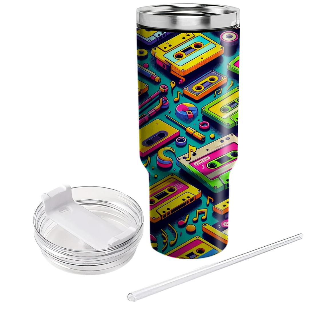 Cassette Tape Paradise  Unique Tumblers