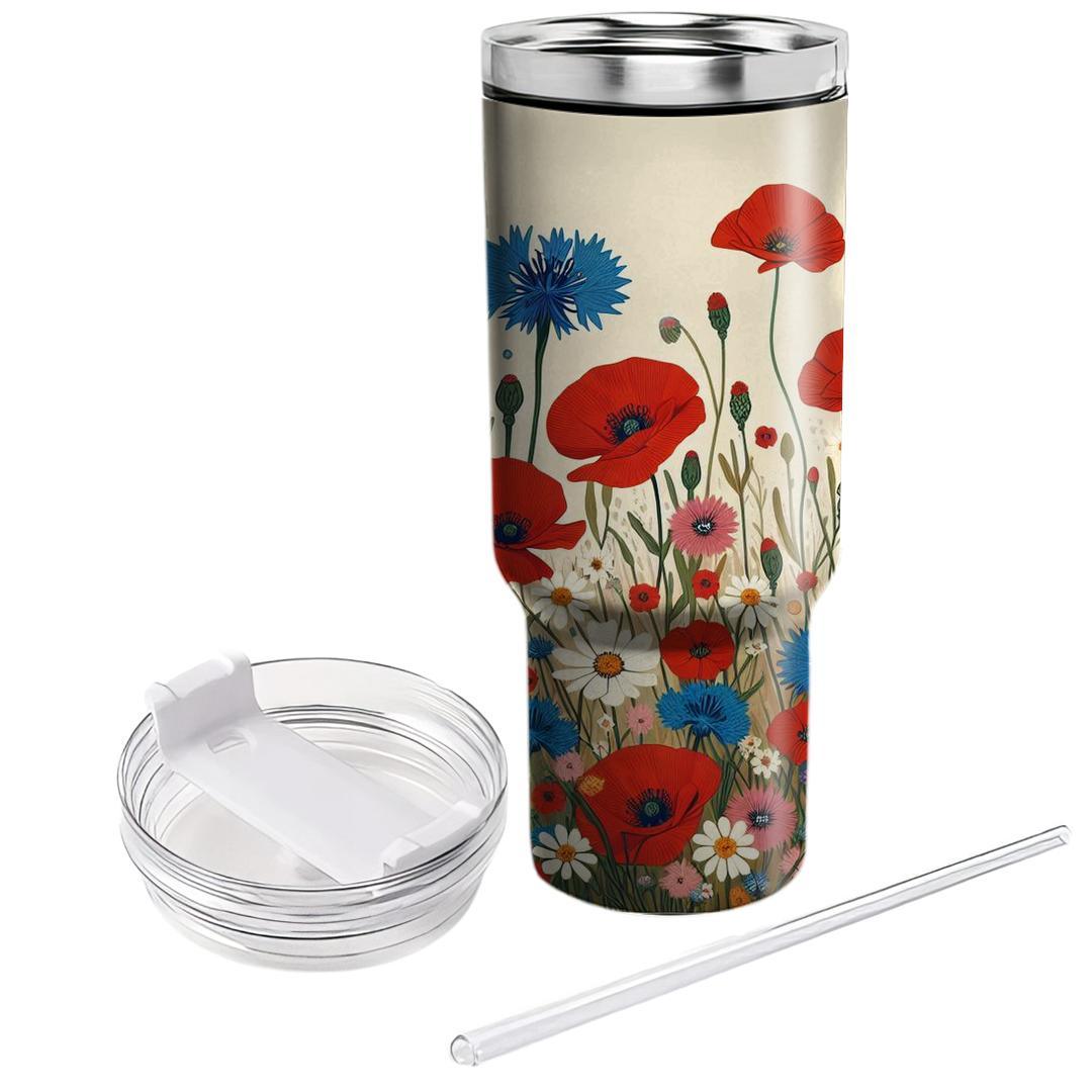 Wildflower Enchantment  Tumblers For Gifts