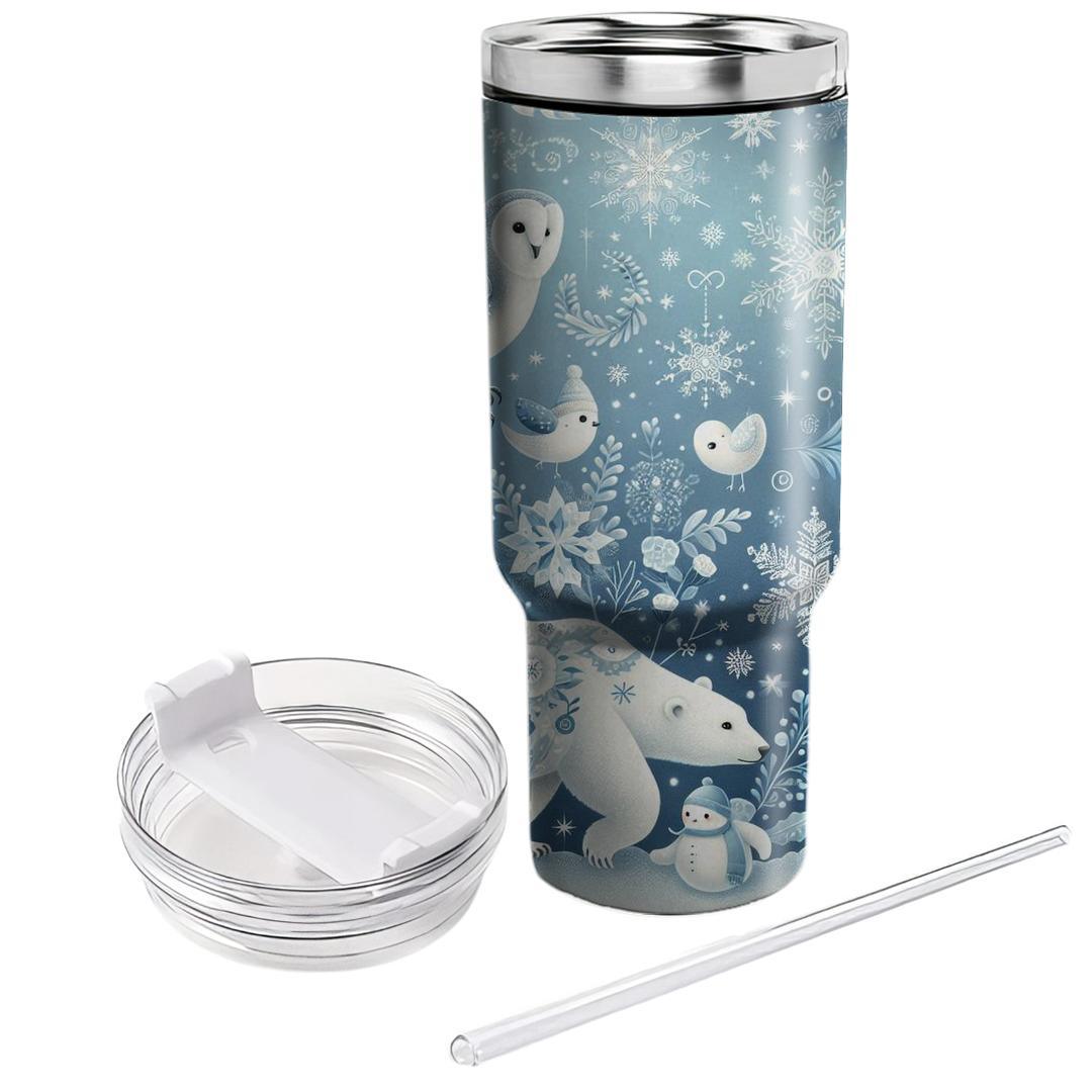 Whimsical Winter - Frost Festival  Tumblers With Lids