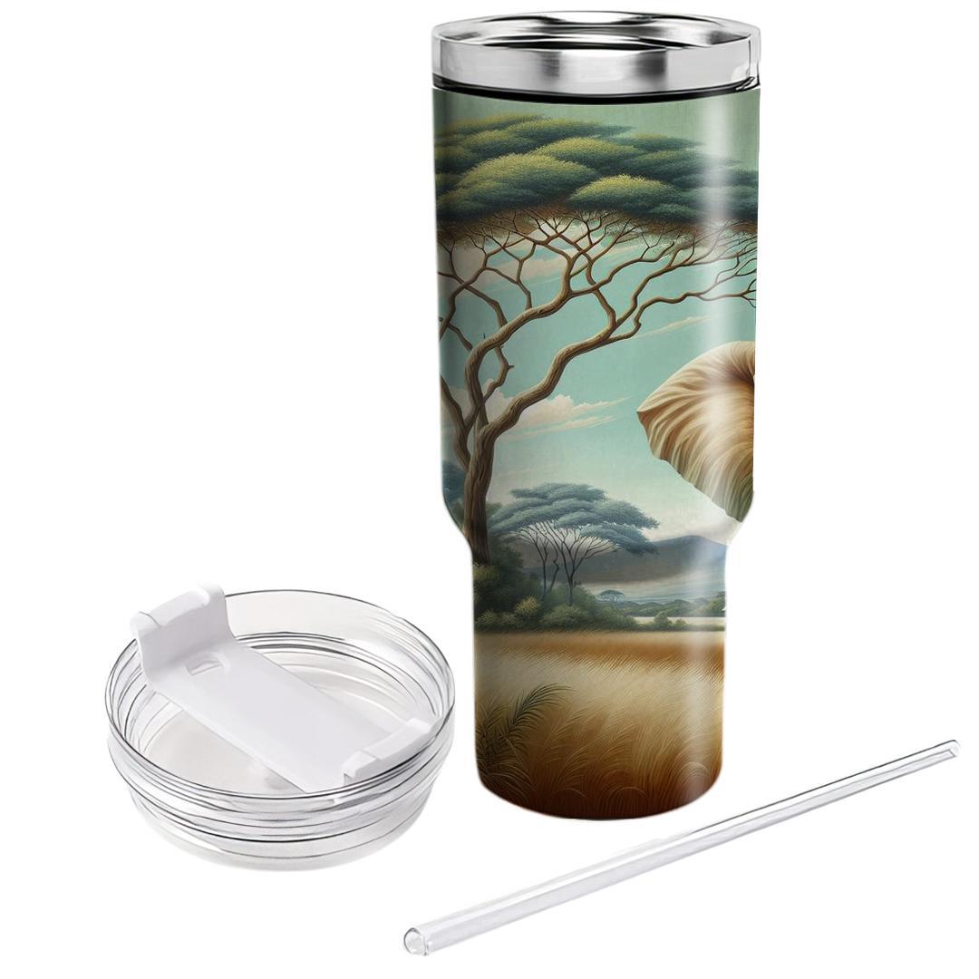 Majestic Elephant Walk  Decorative Tumblers