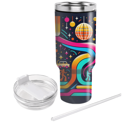 Neon Lights Night  Custom Tumblers