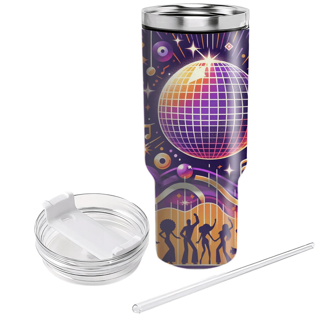 Retro Dance Party  Personalized Tumblers