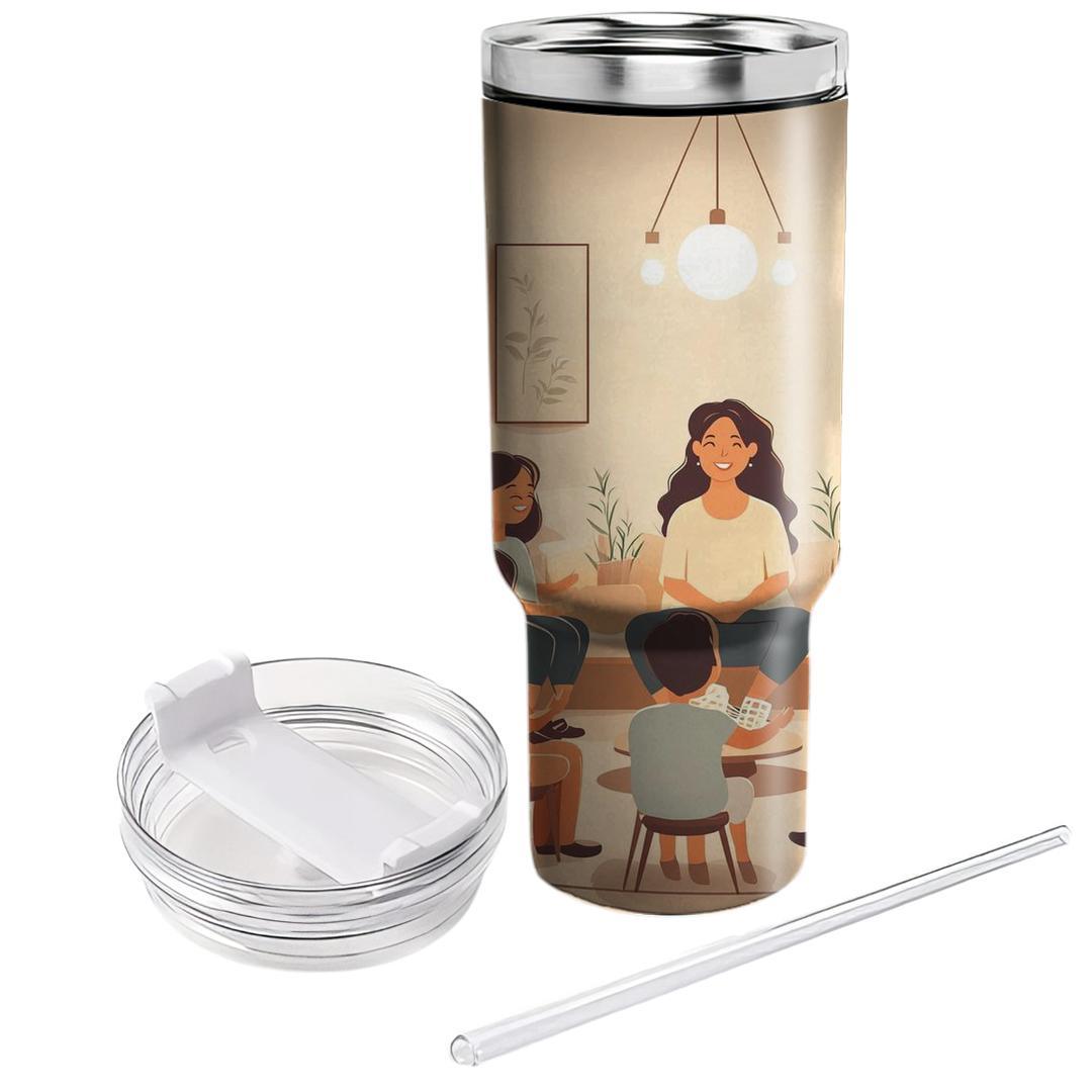 Mom's Favorite Memories: A Family Storytelling Night Unique Tumblers