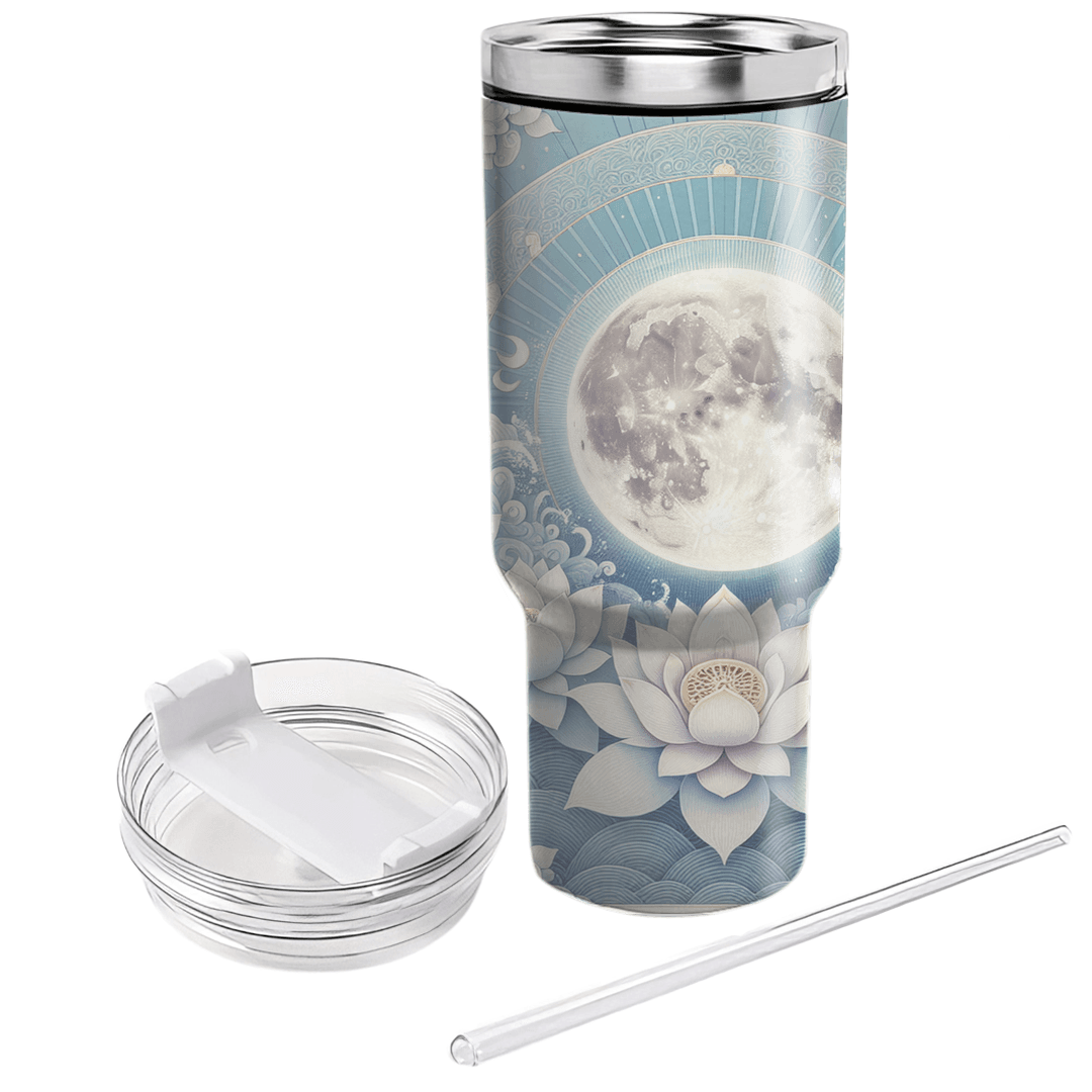 Serene Mid-autumn Festival Tumblers With Lids