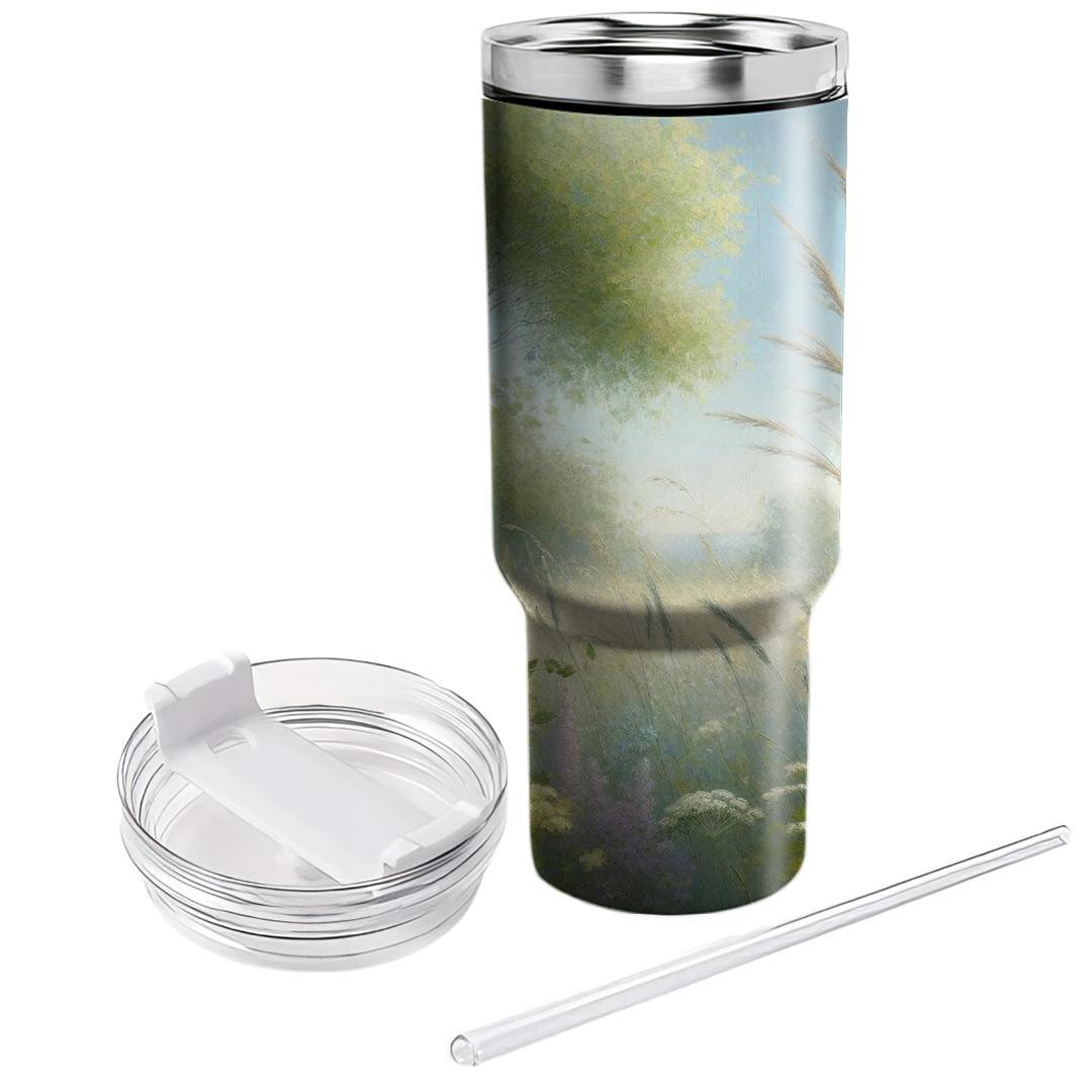 Breezy Summer Fields  Travel Tumblers
