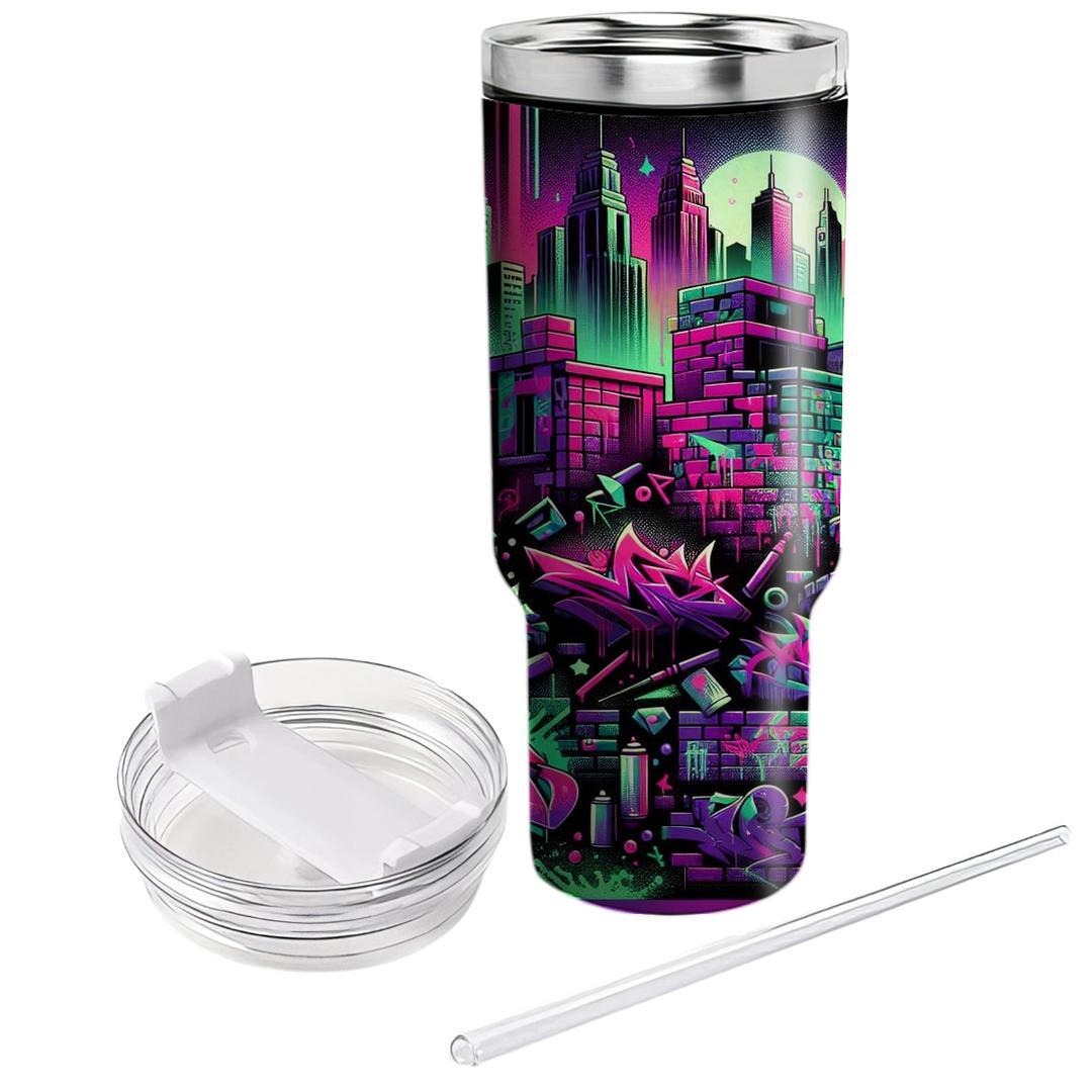 Graffiti Glam  Unique Tumblers