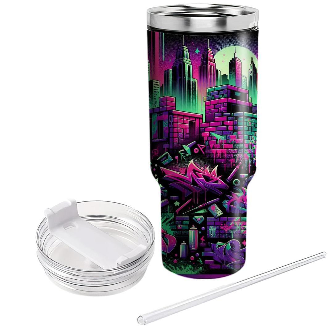 Graffiti Glam  Unique Tumblers