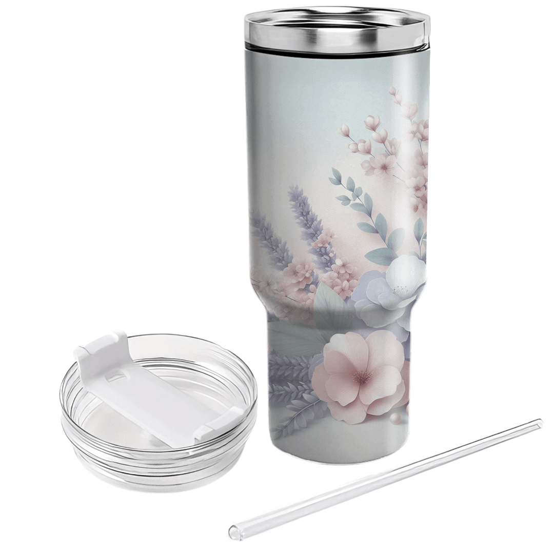 Ethereal Floral Bliss  Custom Tumblers