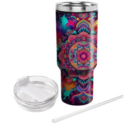 Kaleidoscope Of Culture - A Unique Festival Of Colors  Tumbler Cups