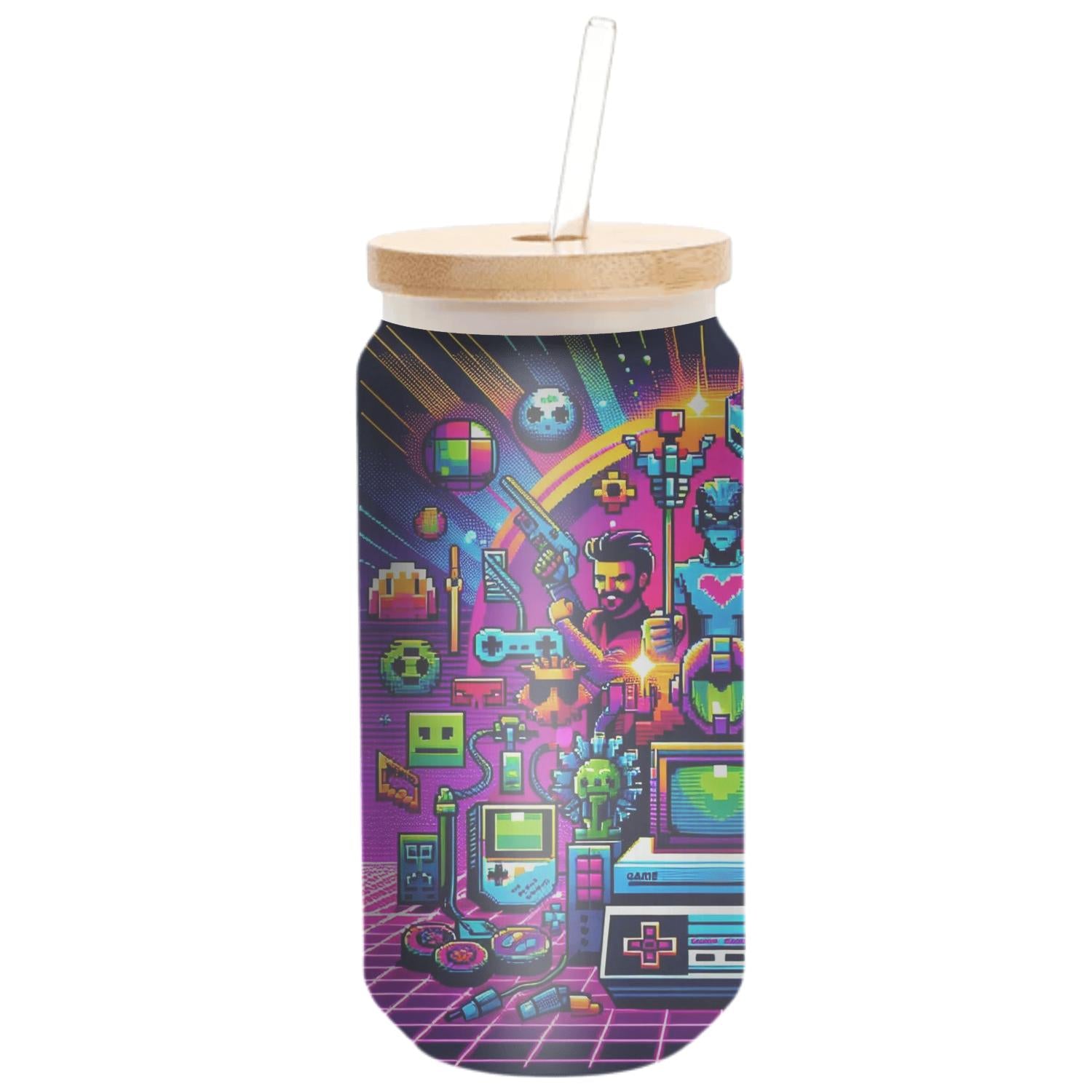 Game On 80s Travel Tumblers