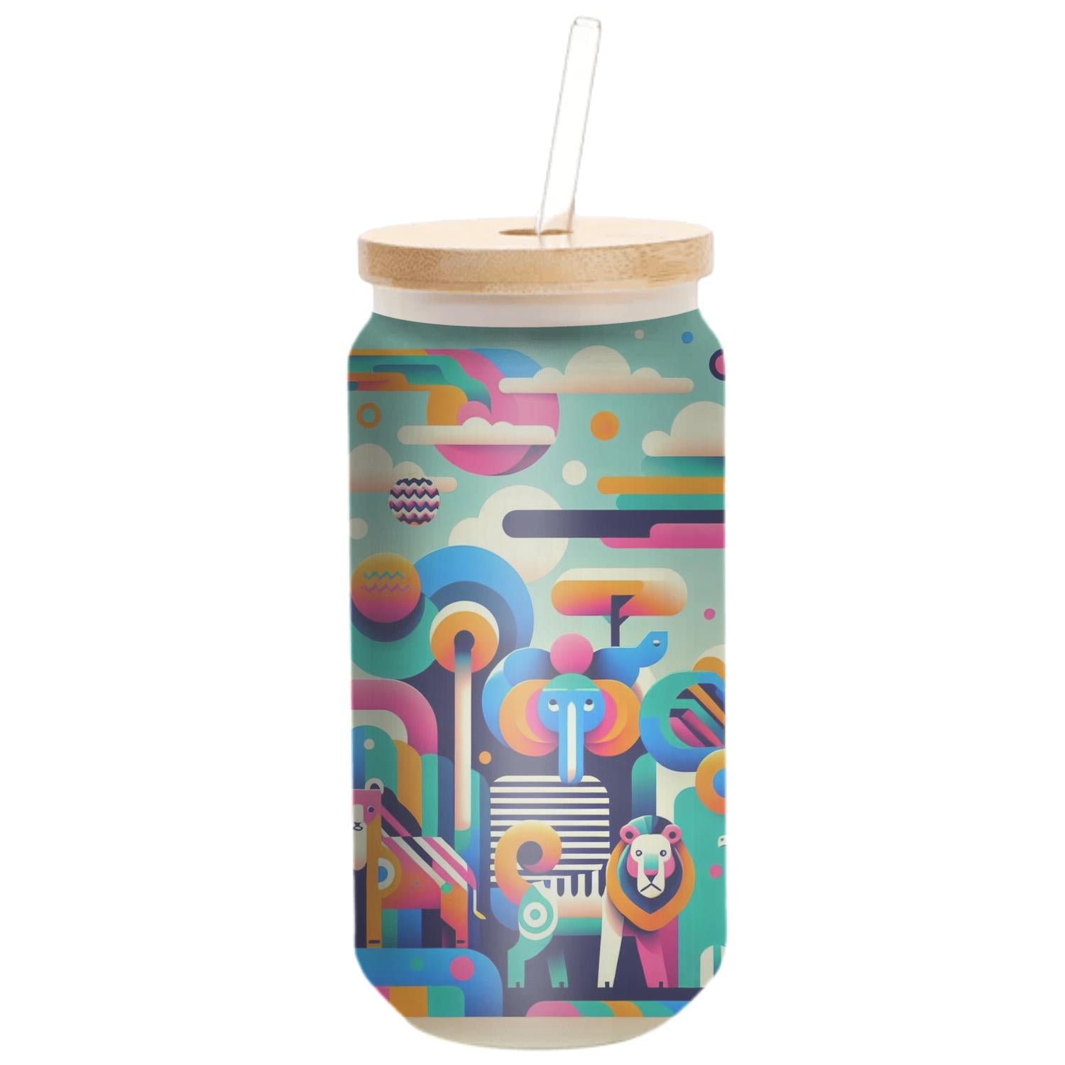Surreal Safari Adventure Travel Tumblers
