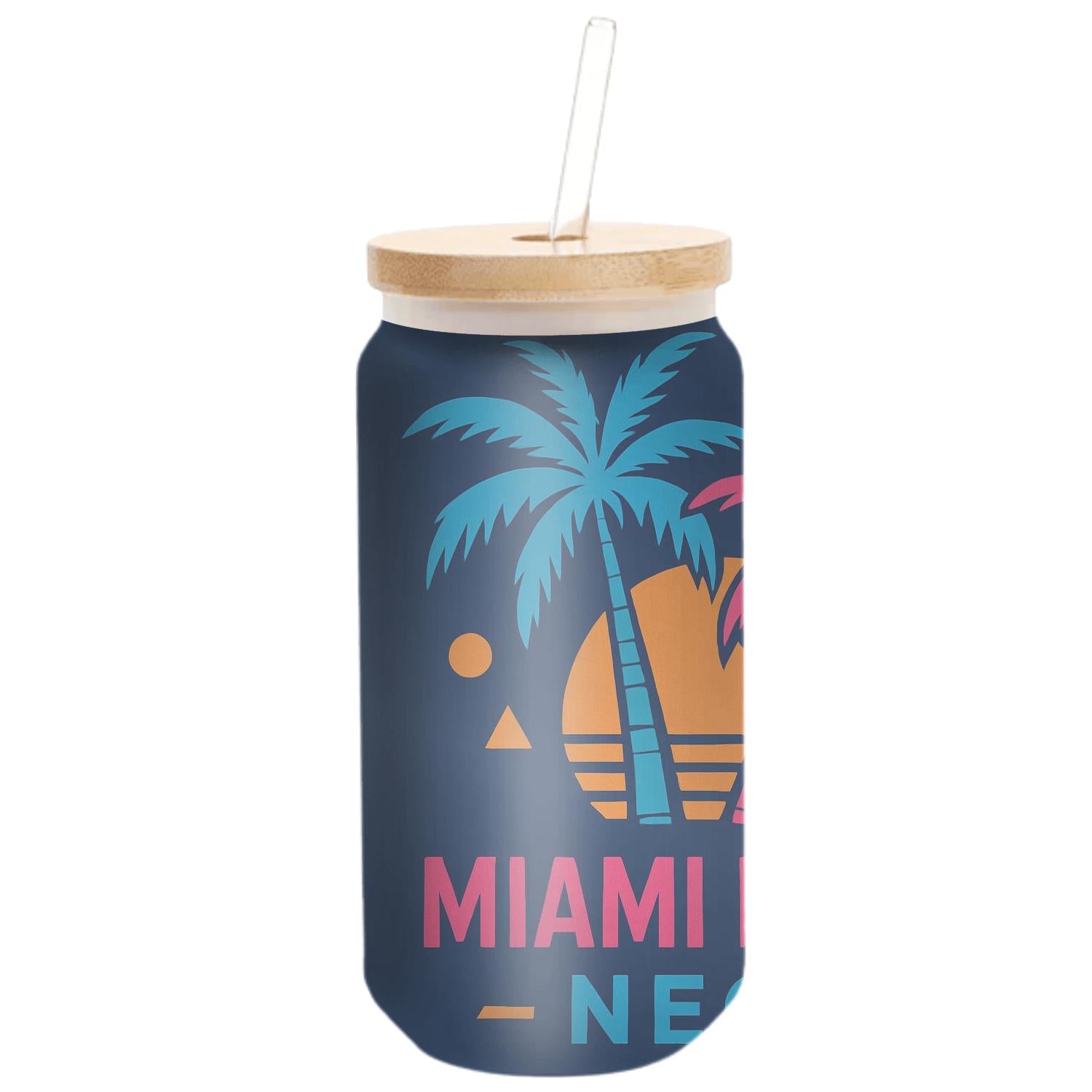Miami Beach Neon Unique Tumblers