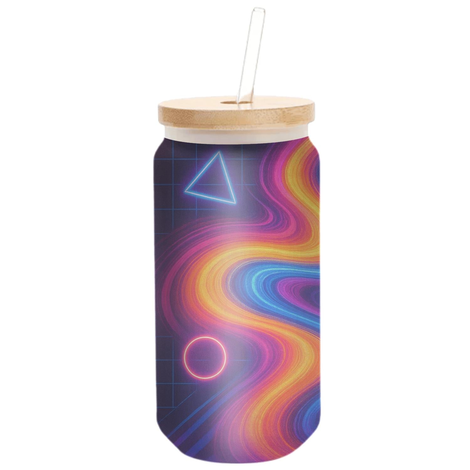 Neon Dreamscape Unique Tumblers