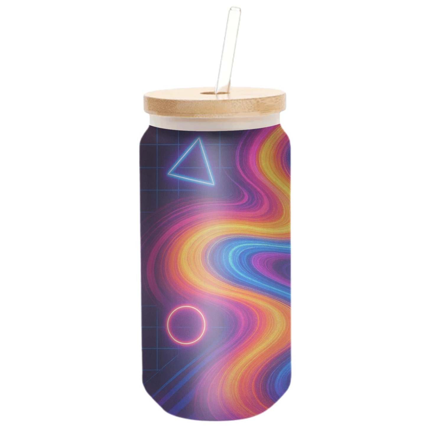 Neon Dreamscape Unique Tumblers