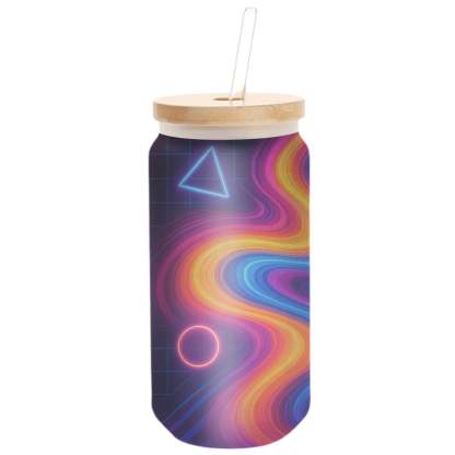 Neon Dreamscape Unique Tumblers