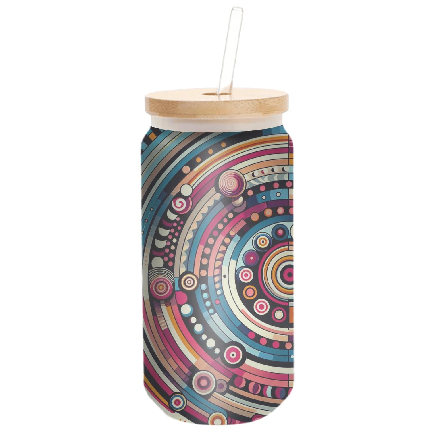 Flashback Circles Travel Tumblers