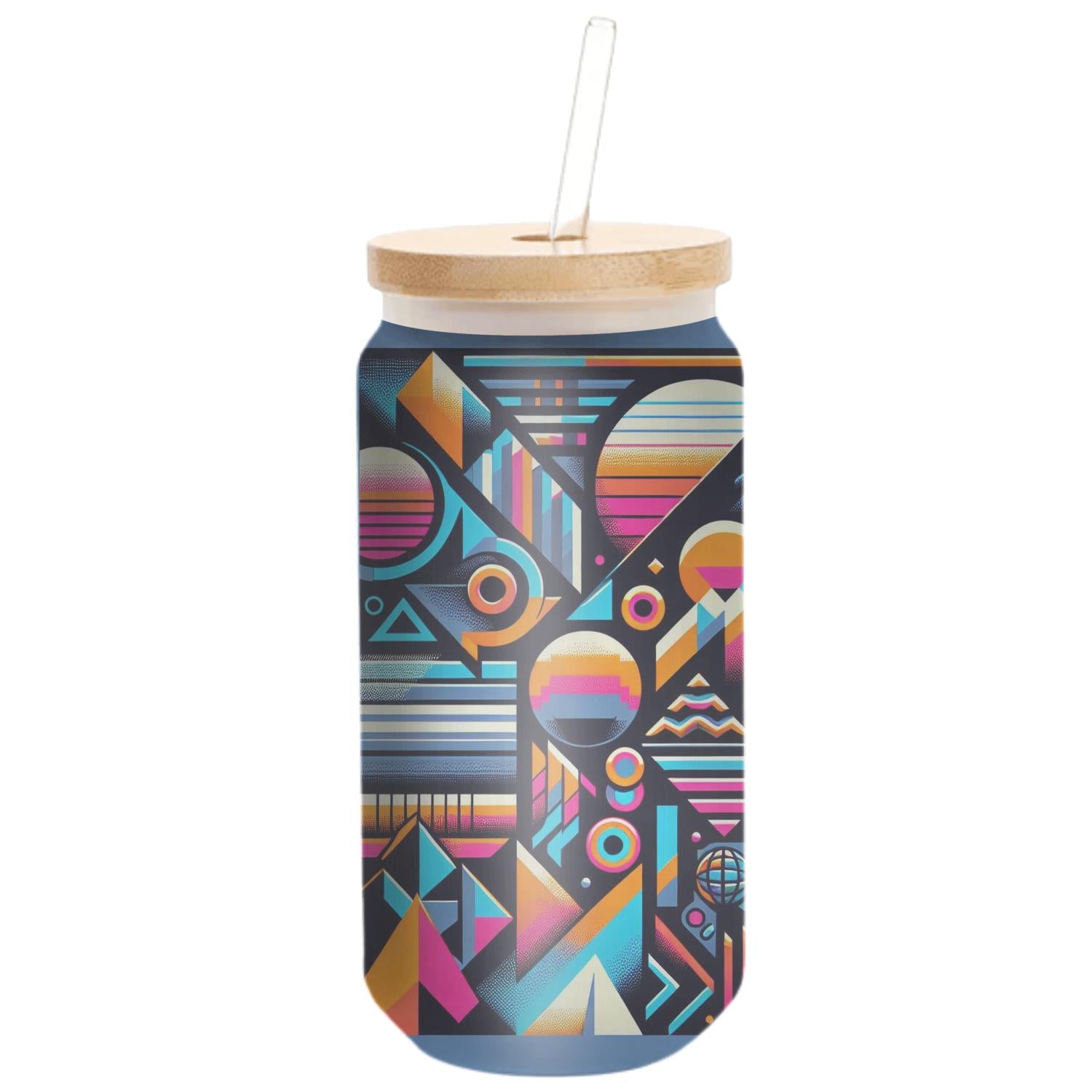Neon Geometry Unique Tumblers