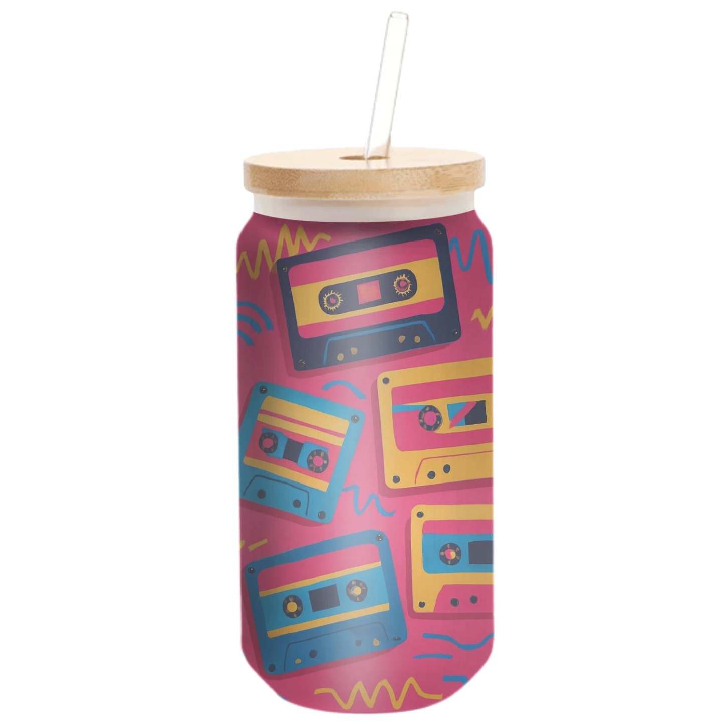 Cassette Tape Chaos Unique Tumblers