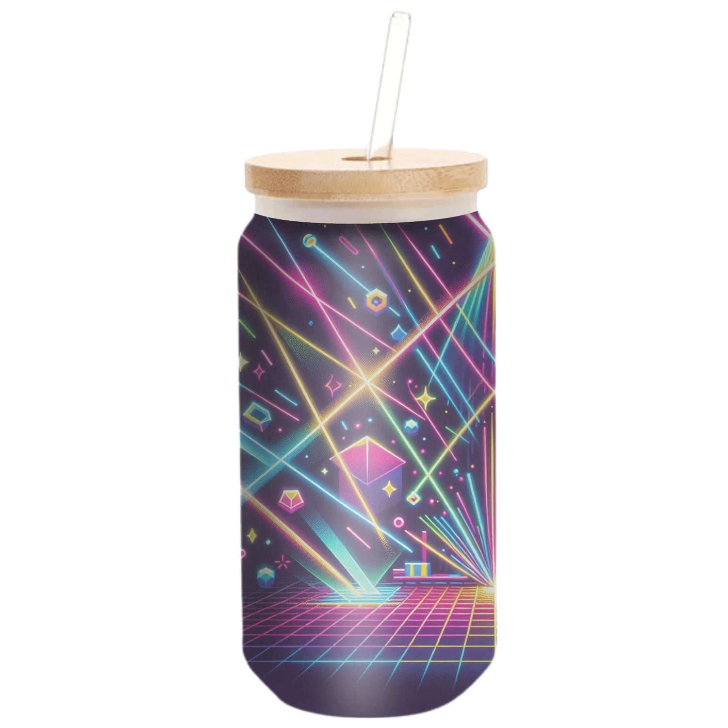 Laser Light Show Travel Tumblers