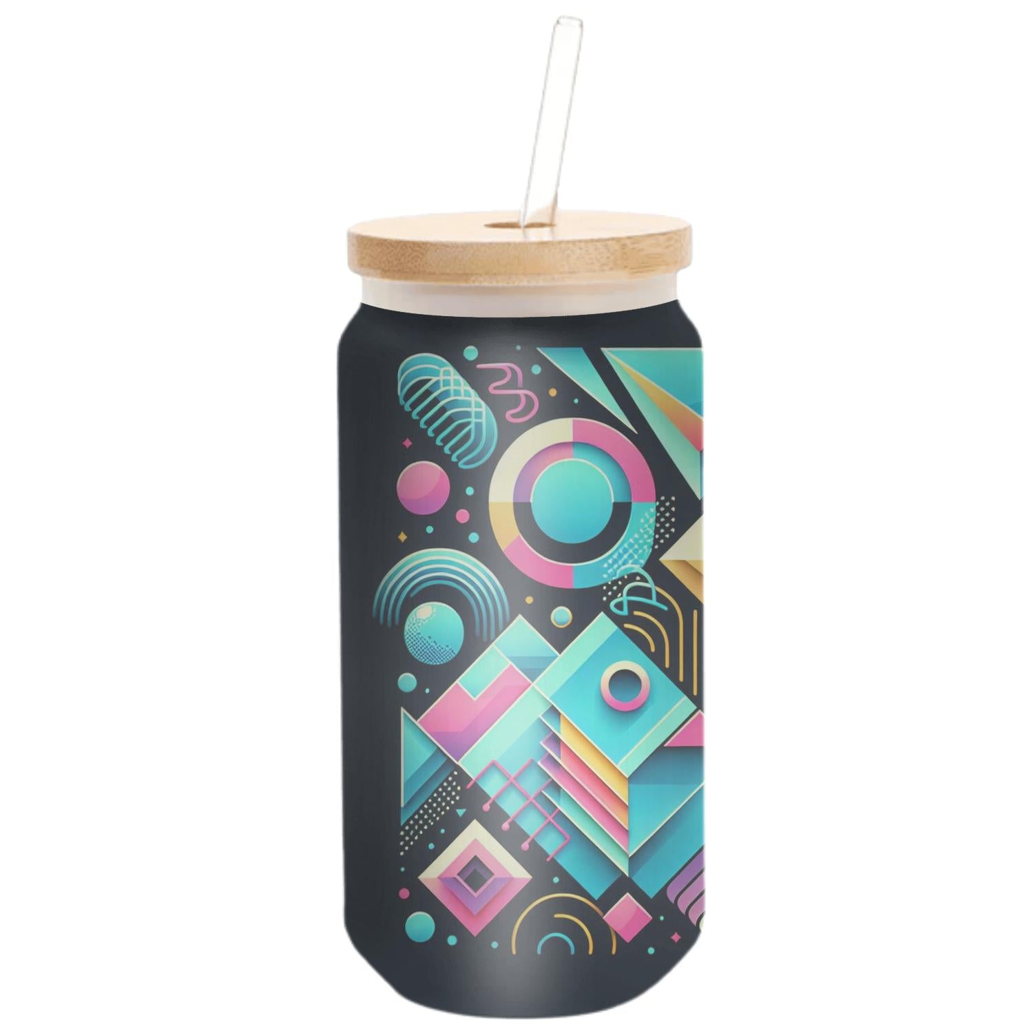 Funky Geometrics Travel Tumblers