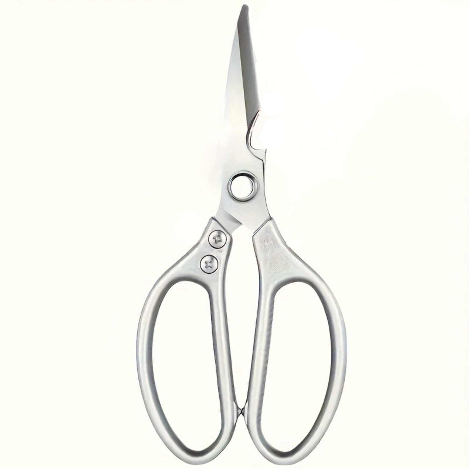 Stainless Steel Kitchen Scissors With Aluminum Alloy Handle