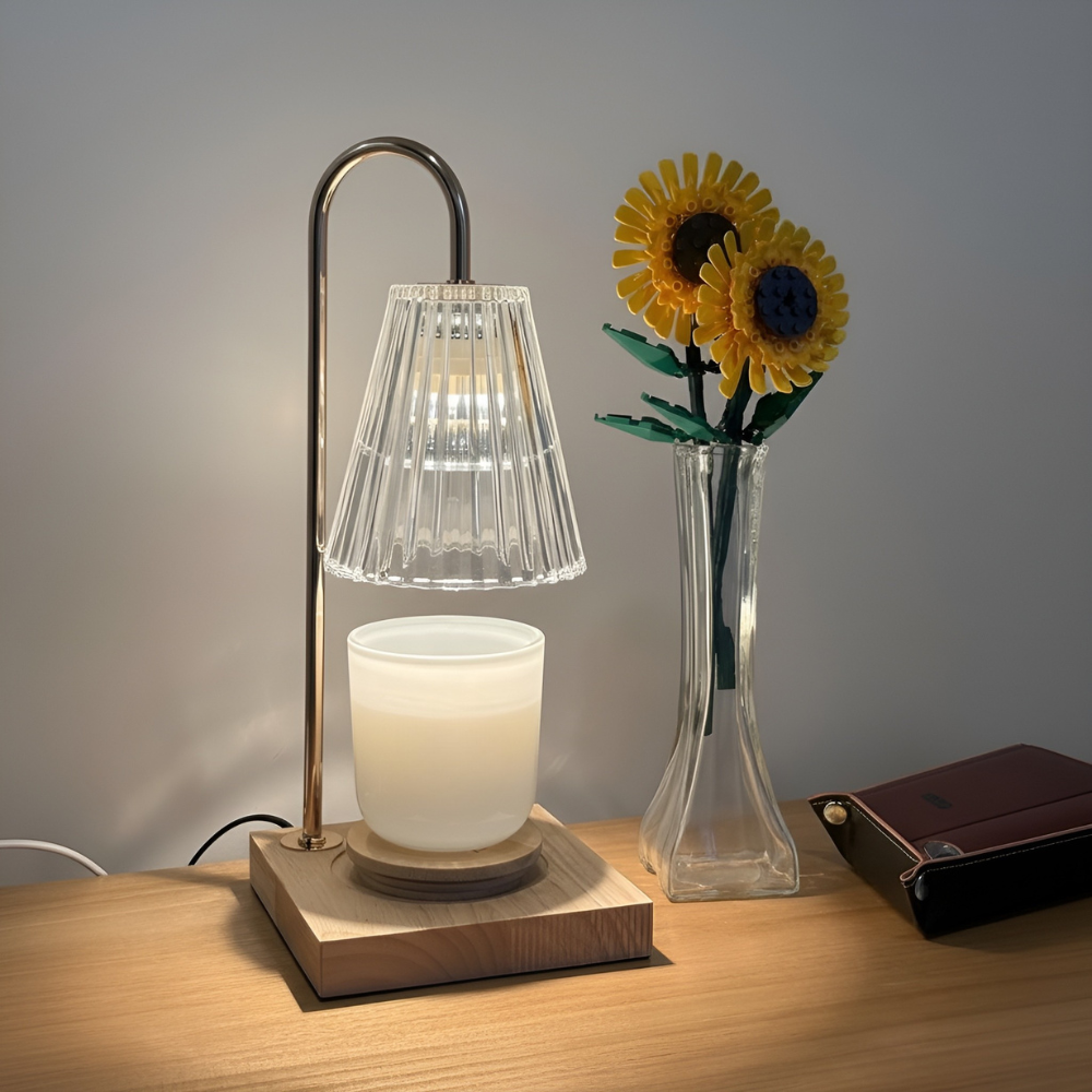 Electric Candle Warmer Lamp With Timer Dimmer For Jar Candles