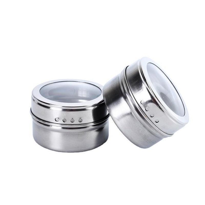 Stainless Magnetic Spice Jar (12pcs) | Clear Top Lid featured in a practical buying and verification guide