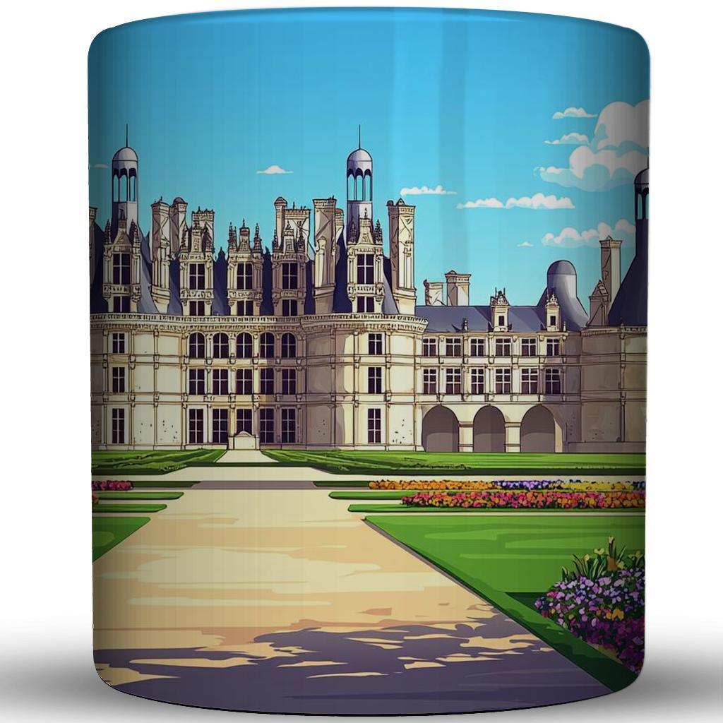 Château De Chambord Personalized Tumblers