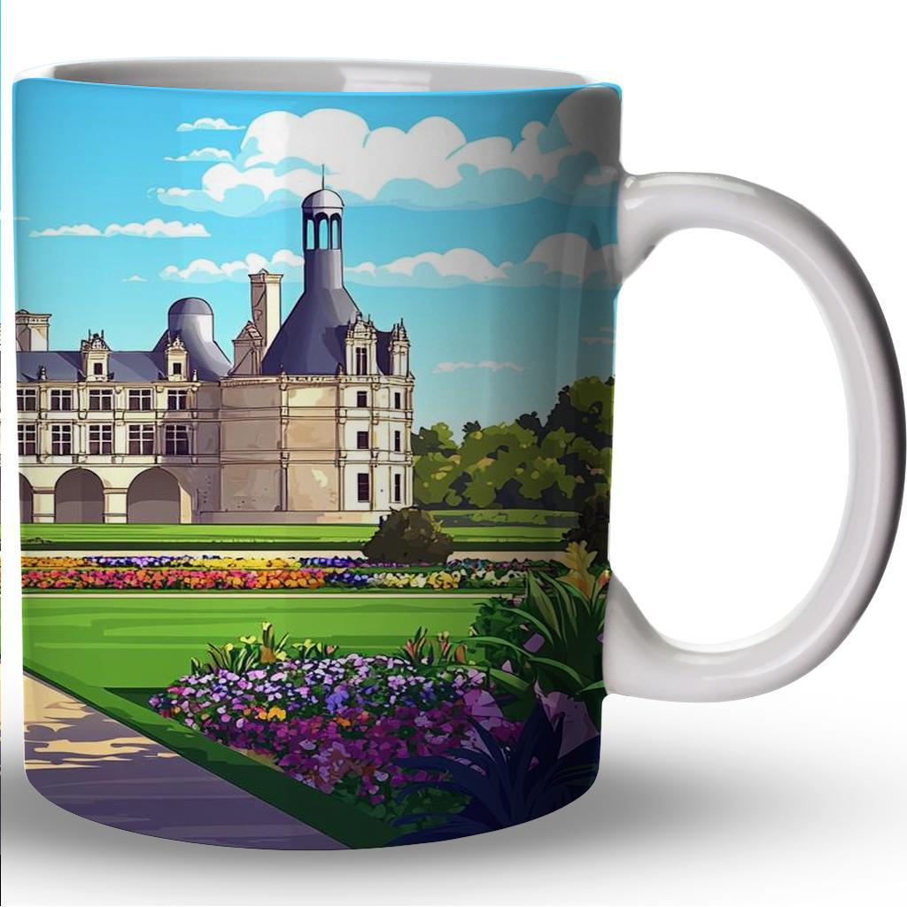 Château De Chambord Personalized Tumblers
