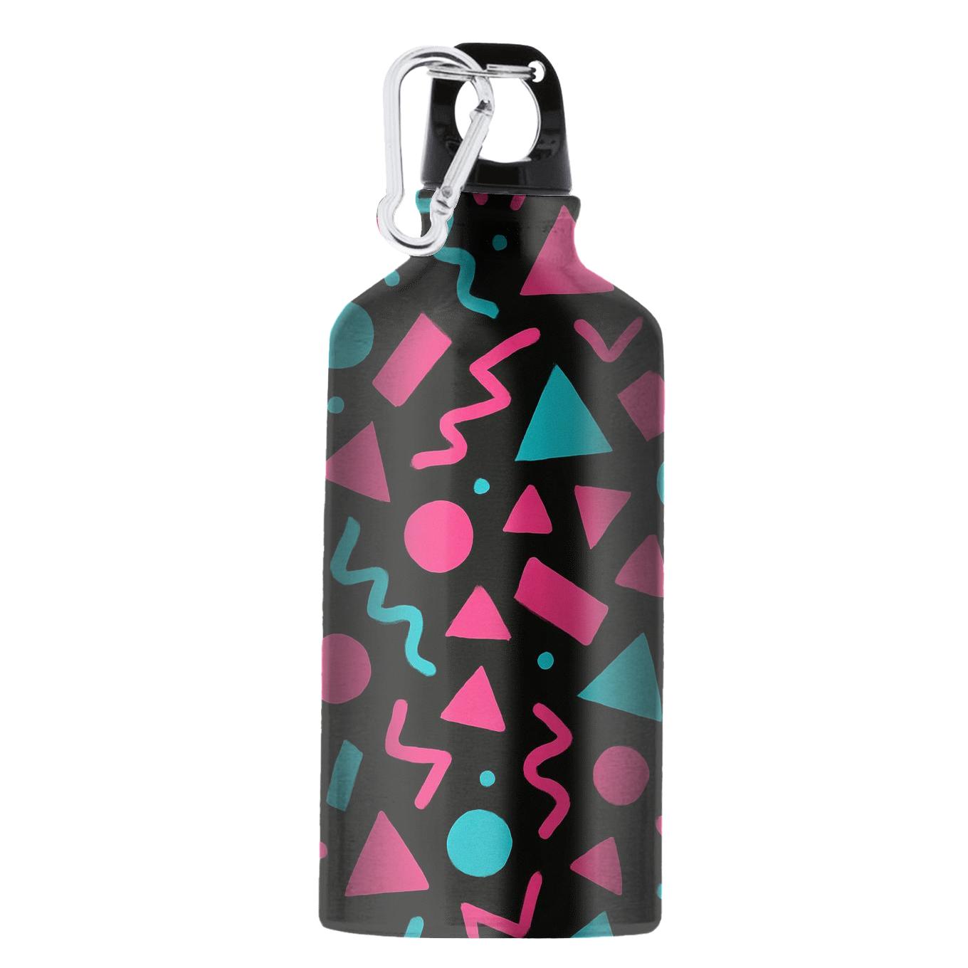 Neon Memphis Parade stylish sports bottles