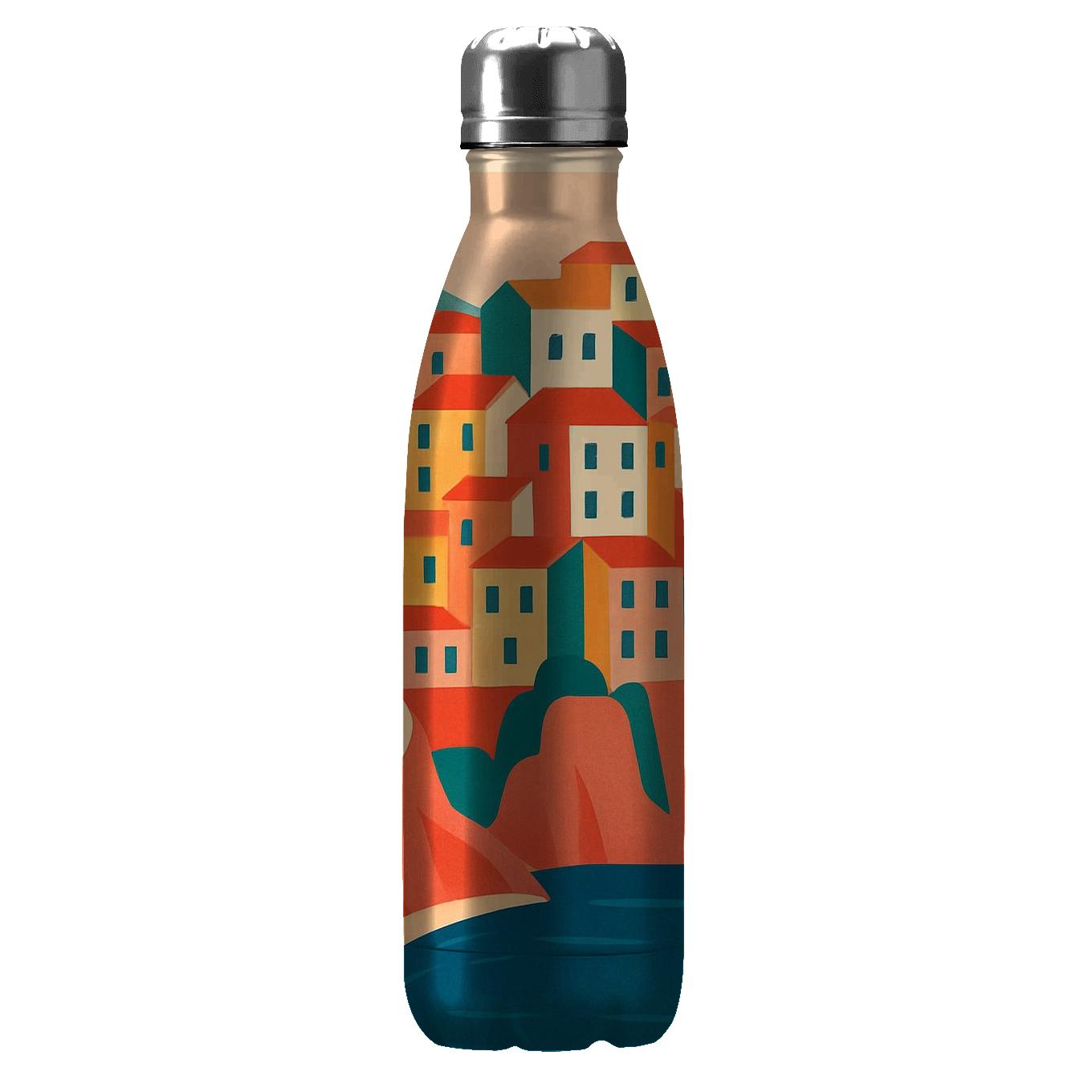 Cinque Terre Coastline water bottle cups