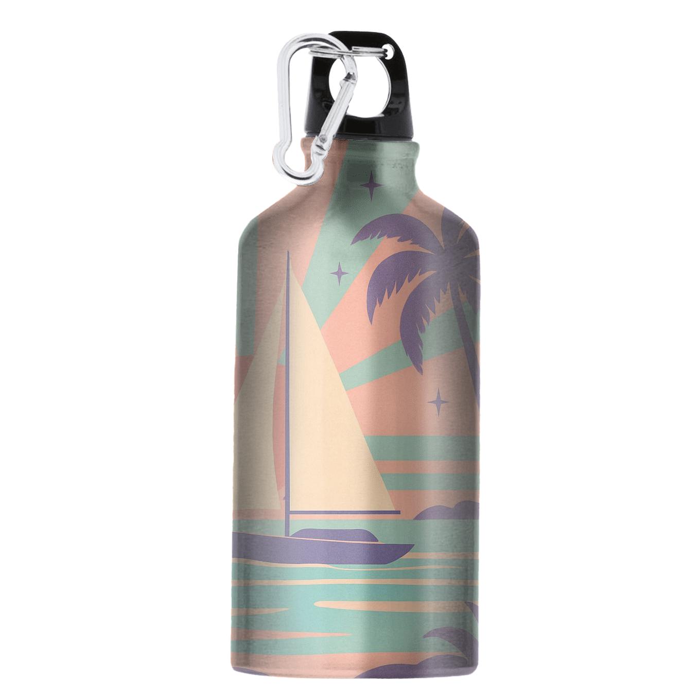 Miami Pastel Sail athletic sports bottles