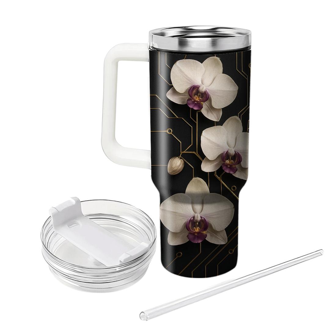 Orchid Circuit Symphony tumblers for gifts