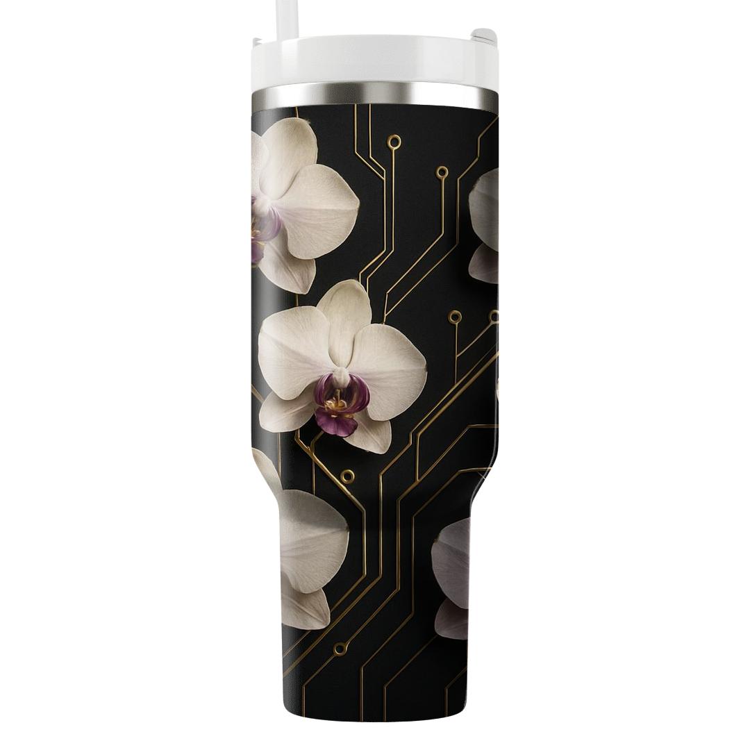 Orchid Circuit Symphony tumblers for gifts