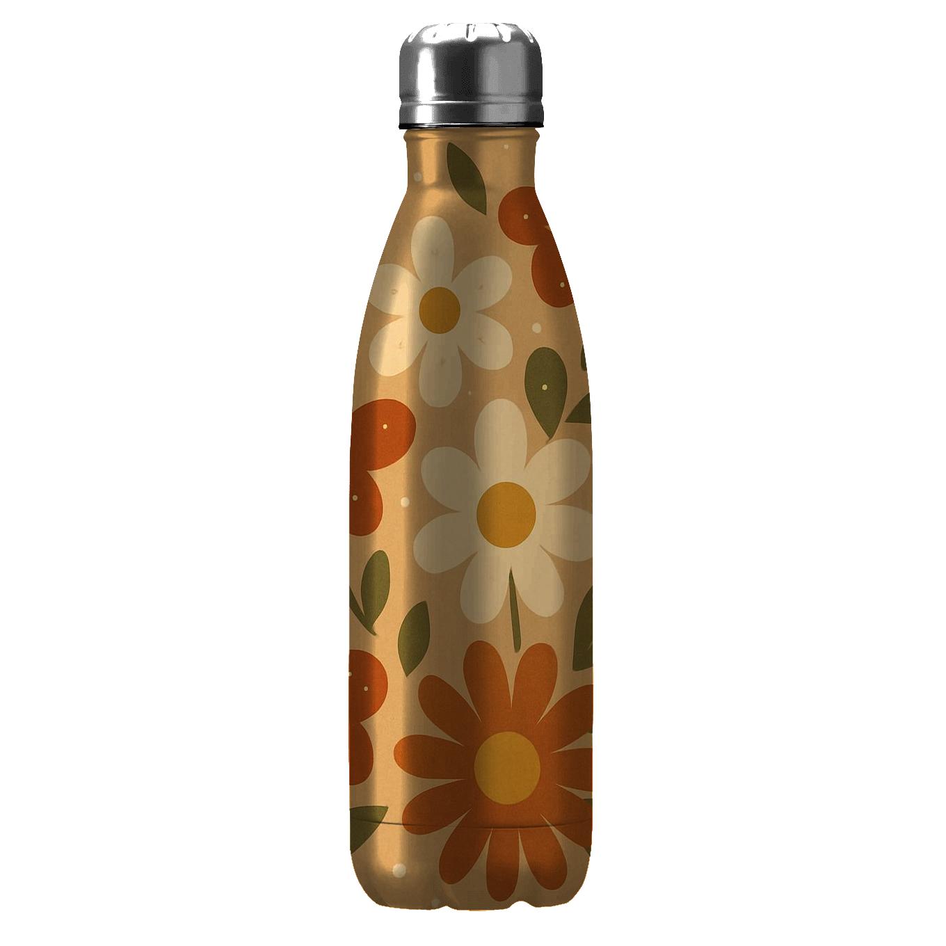 Harvest Cosmos Florals personalized water bottles