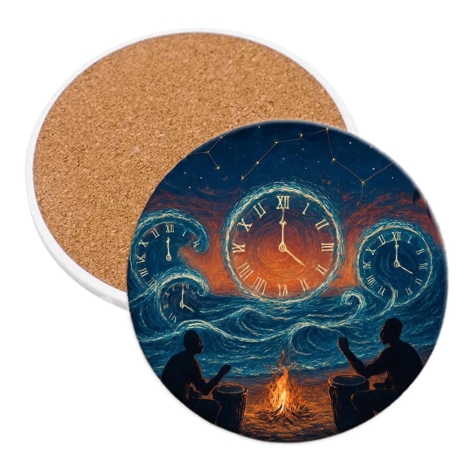 Equatorial New Year Tides stone coaster collections