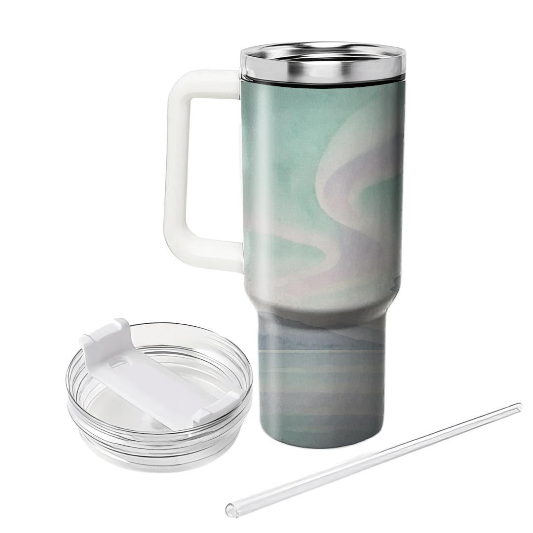 Aurora Lily Silhouettes travel tumblers