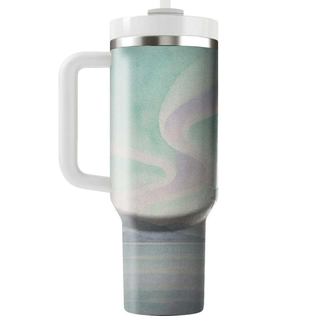Aurora Lily Silhouettes travel tumblers