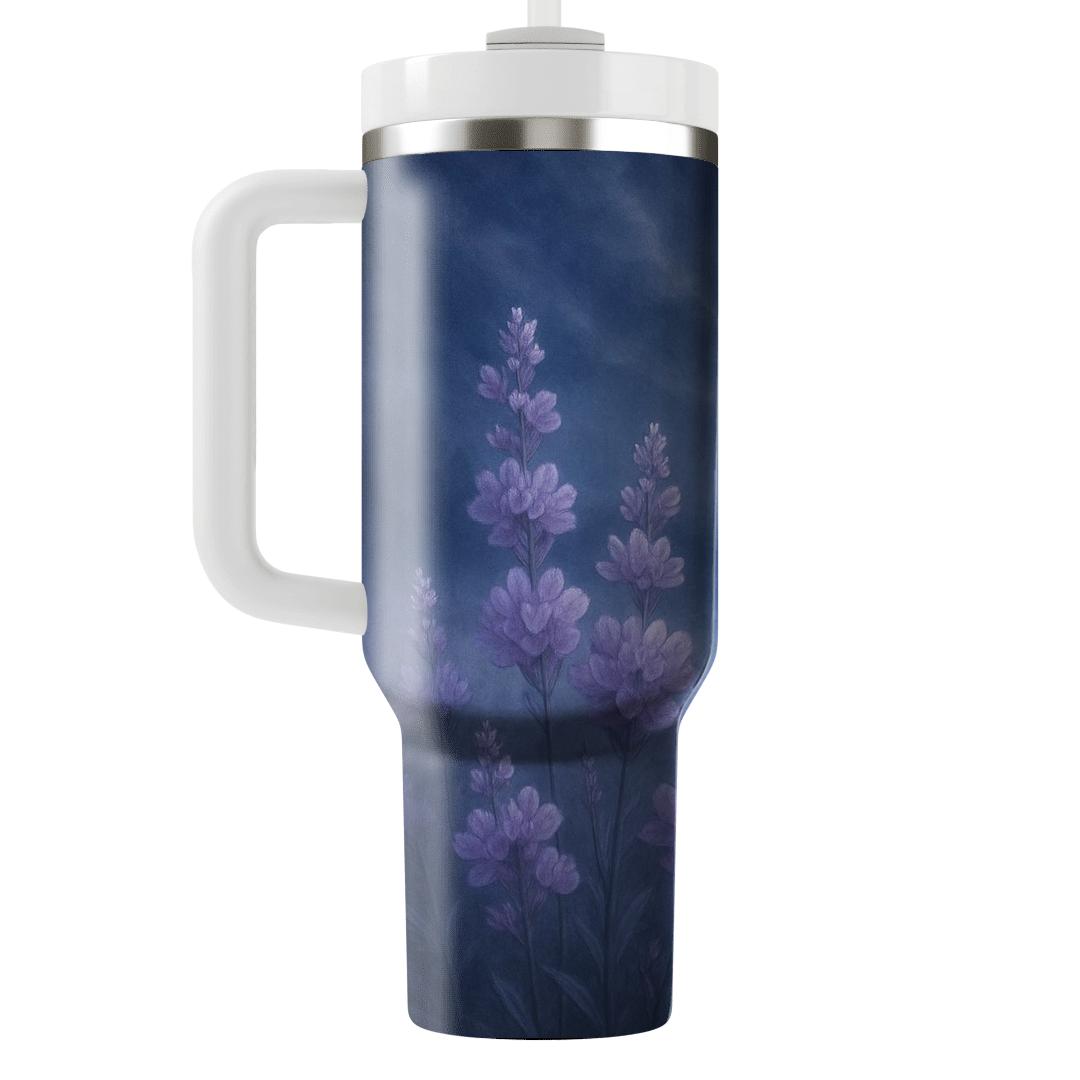 Moonlit Lavender Reverie unique tumblers