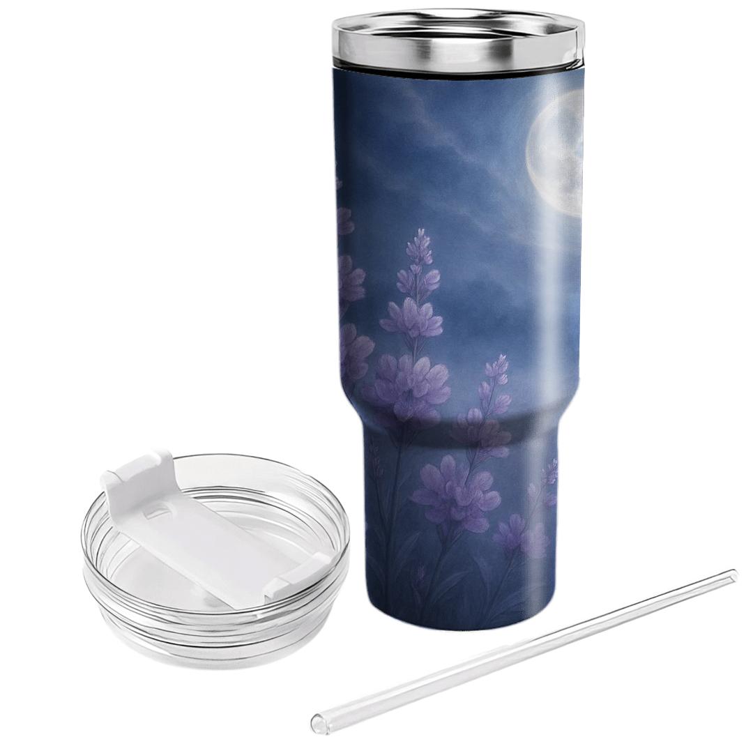 Moonlit Lavender Reverie unique tumblers