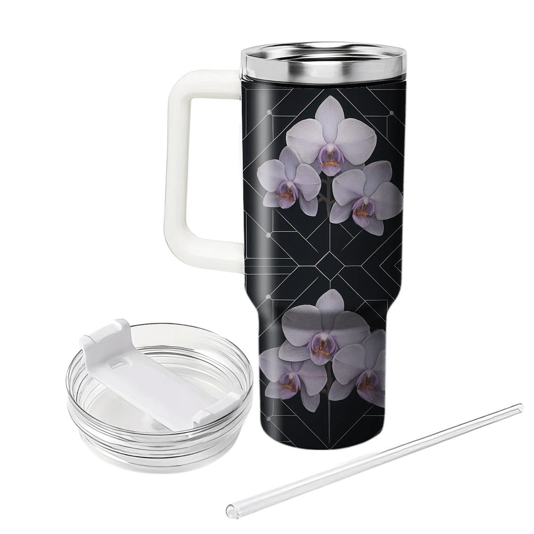 Stellar Orchid Geometry unique tumblers